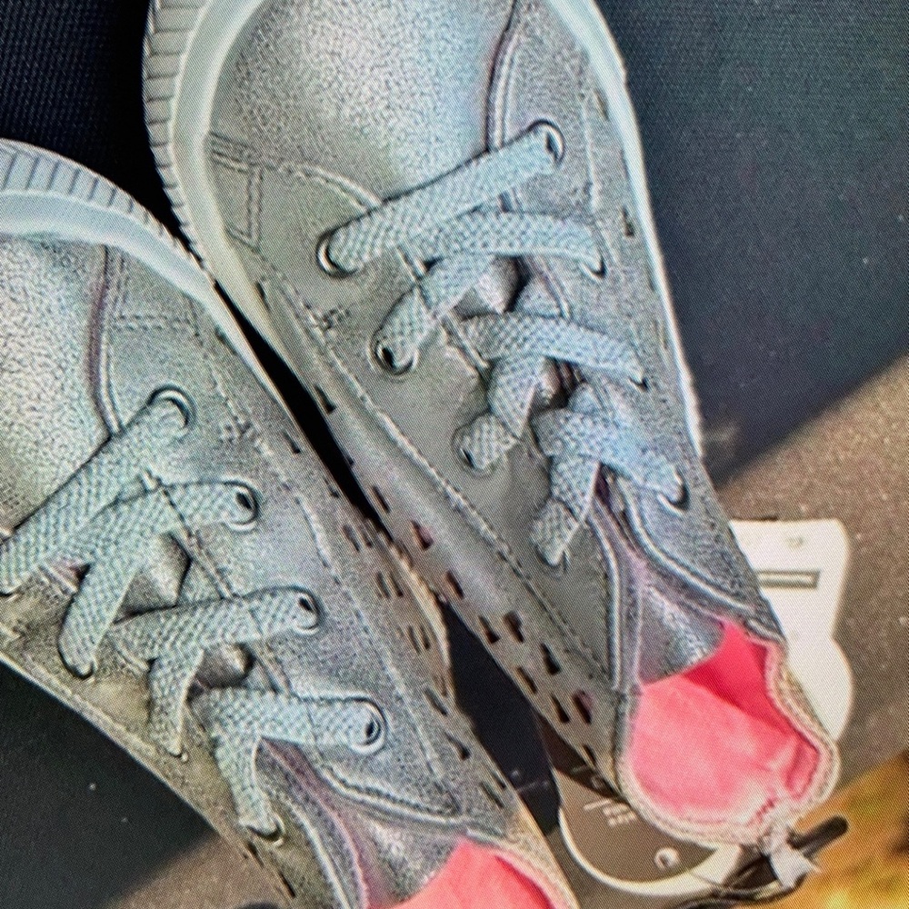 Sporty high-top design floral shoes